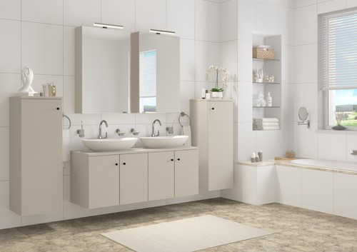 Set mobili bagno armadio