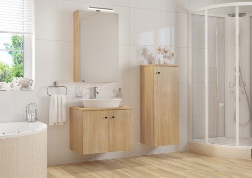 Set mobili bagno armadio - , a